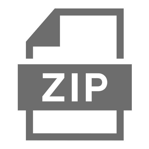 Zip File Icon indicating a file download